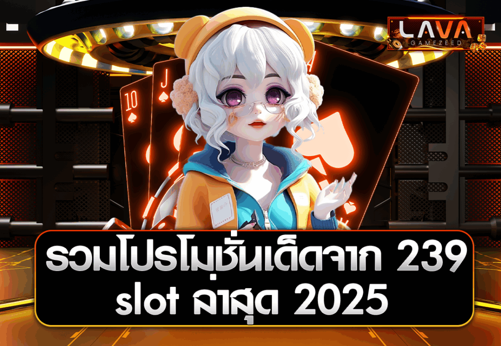 รวมโปรโมชั่นเด็ดจาก 239 slot ล่าสุด 2025